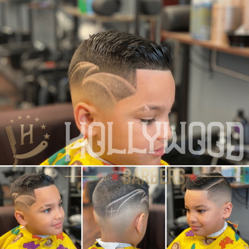 Kids Haircut Design Hollywood Barbers